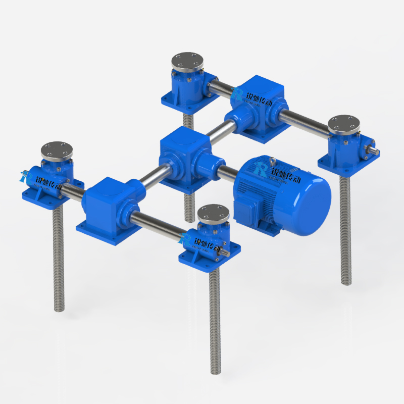 4臺聯(lián)動絲桿升降機